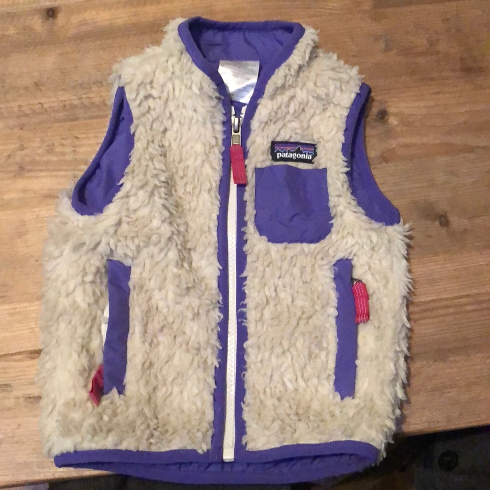 Patagonia fleece vest size 12 Months - cozy